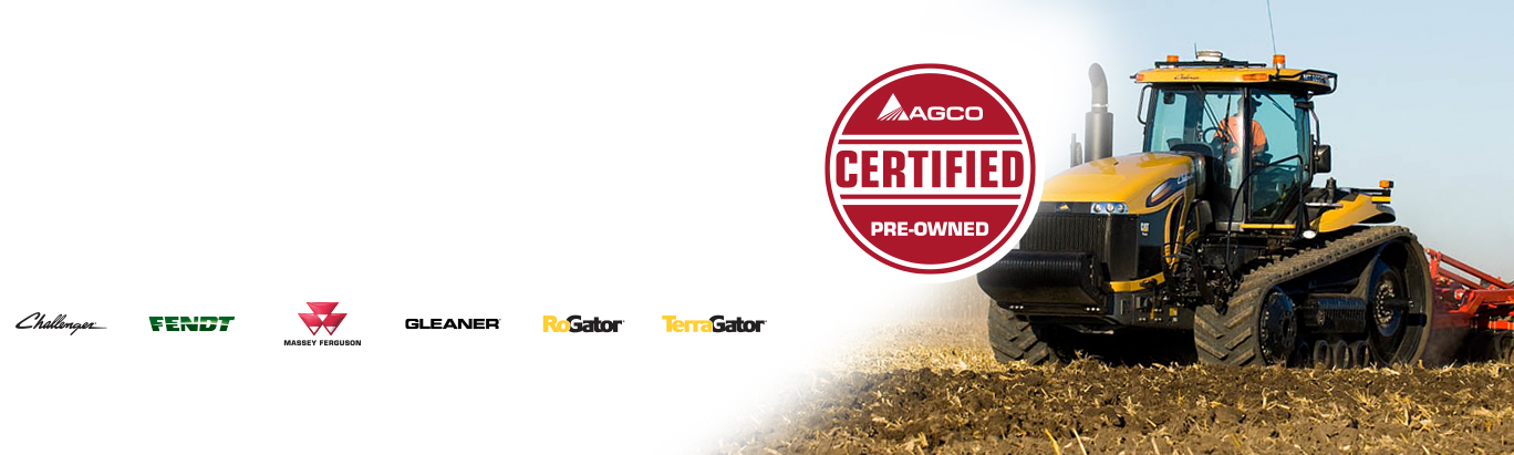 Certified Pre-owned Equipment